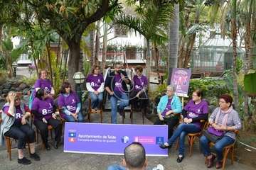 Presentación del programa de actos del Día Internacional de las Mujeres en Telde (Foto TA y FJS)